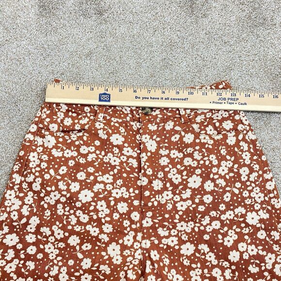Princess Highway ModCloth Ditsy Days in Daisies Floral Wide Leg Jeans AU Size 8 - Picture 8 of 10